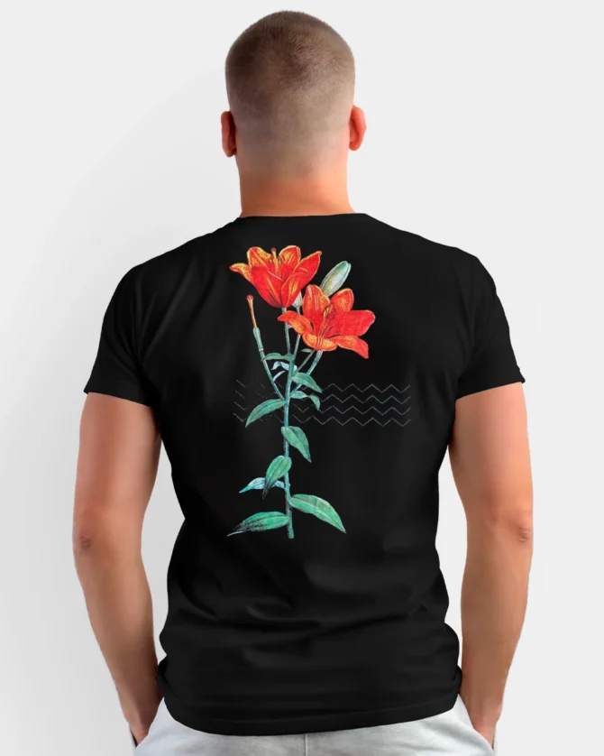 Camiseta Estampada Flower Color Forest - Imagem 2