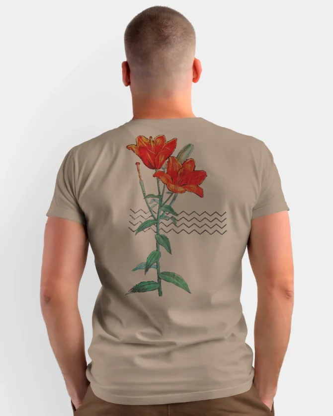 Camiseta Estampada Flower Color Forest - Imagem 9