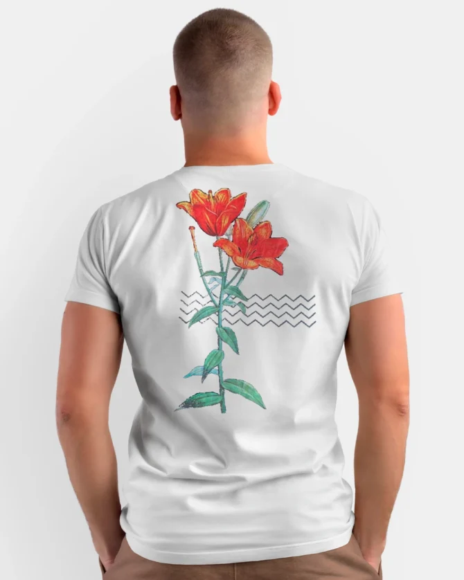 Camiseta Estampada Flower Color Forest - Imagem 7