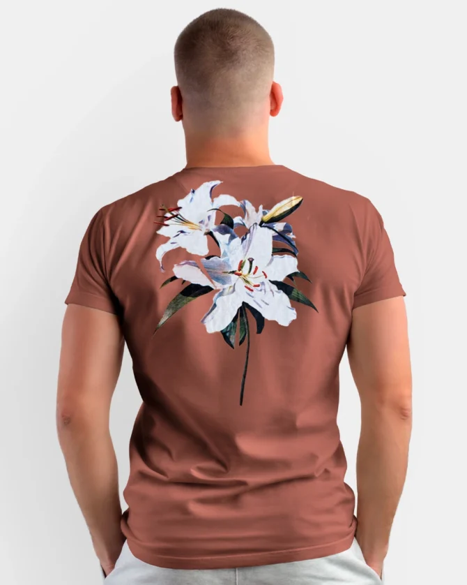 Camiseta Estampada Orquídea Forest - Imagem 4
