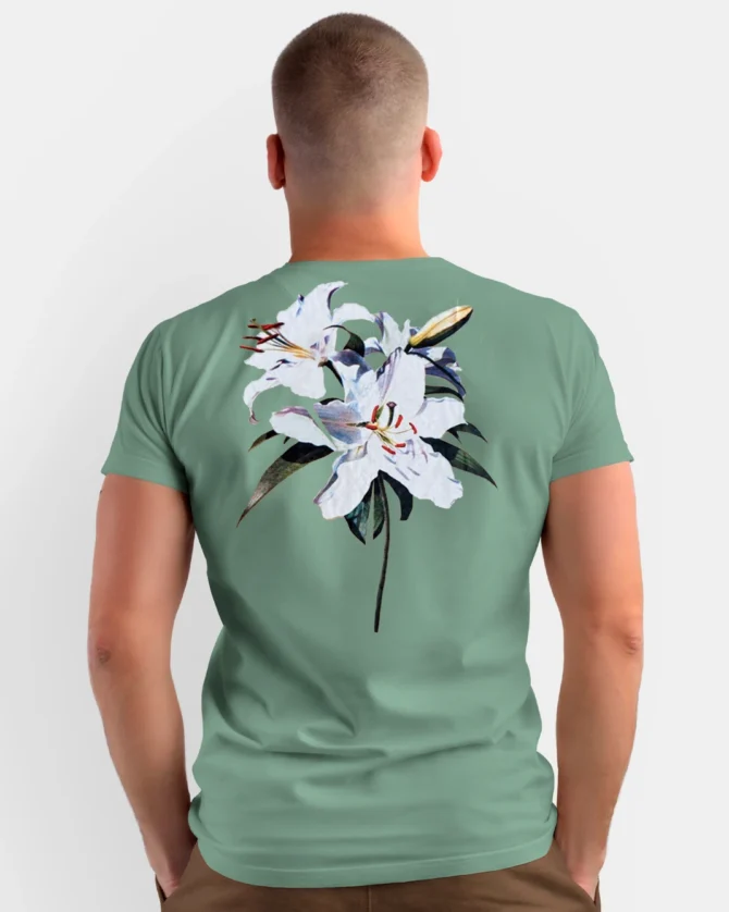 Camiseta Estampada Orquídea Forest - Imagem 5