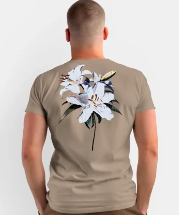 Camiseta Estampada Orquídea Forest