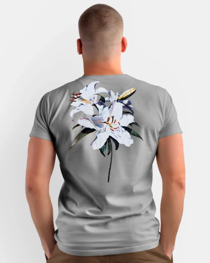 Camiseta Estampada Orquídea Forest - Imagem 3