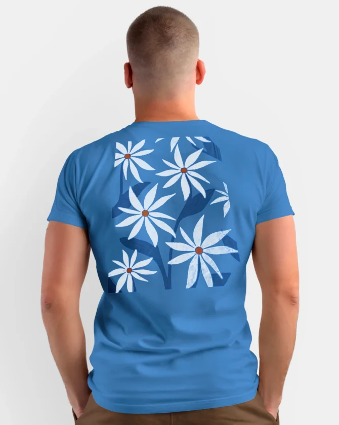 Camiseta Estampada Painel de Flores Forest - Imagem 6