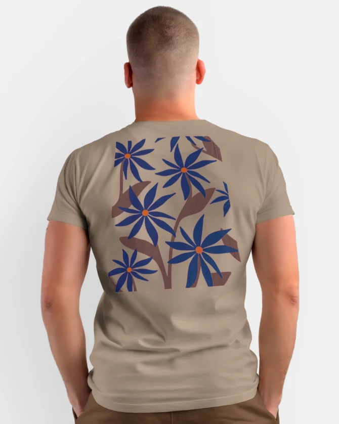 Camiseta Estampada Painel de Flores Forest - Imagem 3