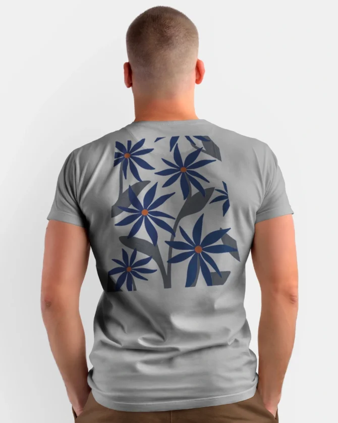 Camiseta Estampada Painel de Flores Forest - Imagem 9