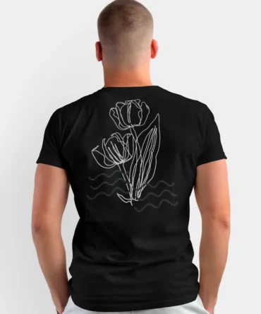 Camiseta Estampada Praia Forest