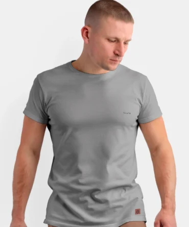 Camisa Básica Cinza Forest