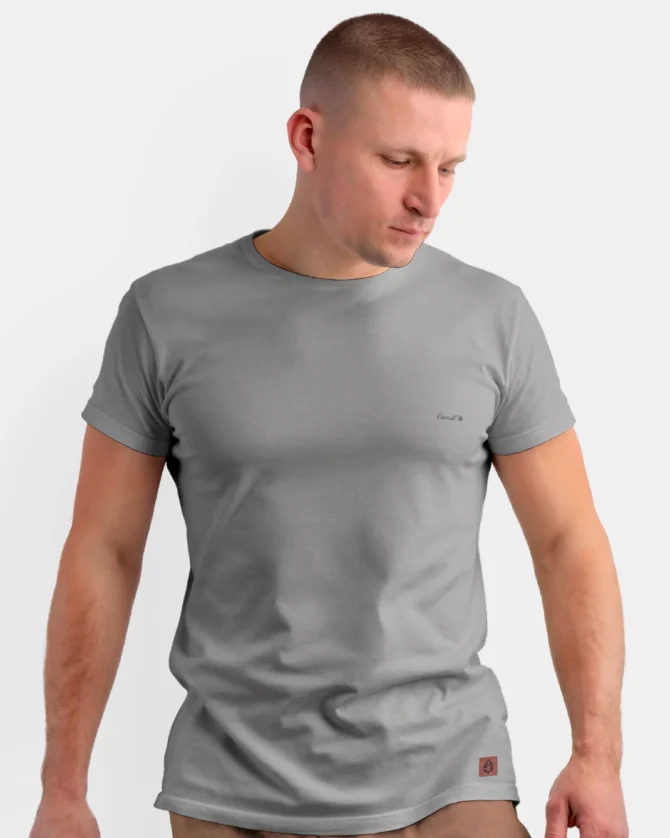 Camisa Básica Cinza Forest