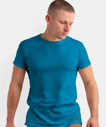 Camisa Básica Azul Forest