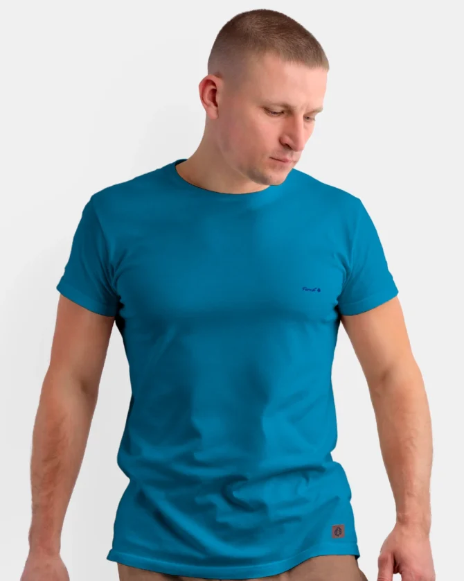 Camisa Básica Azul Forest