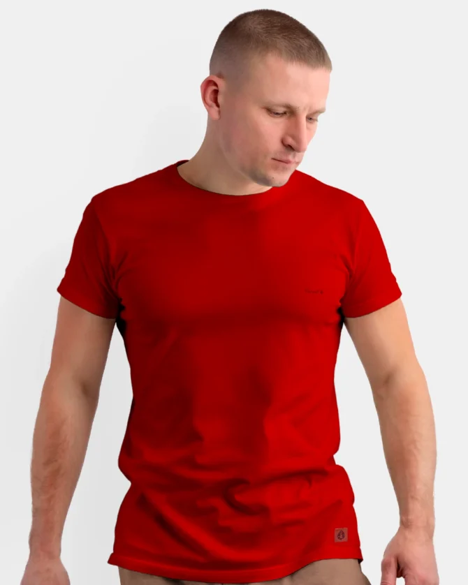 Camisa Básica Vermelha Forest