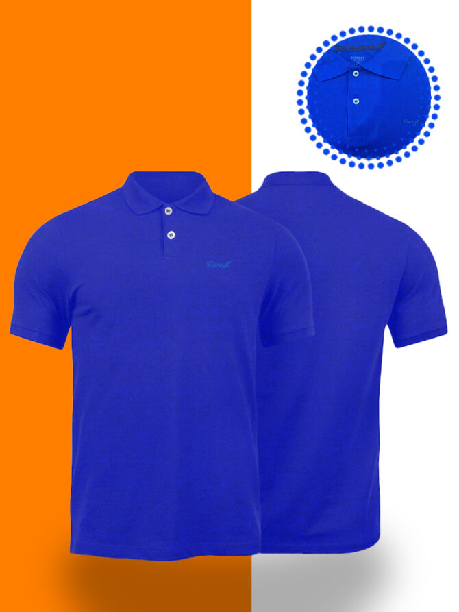 Camiseta Polo Azul Forest