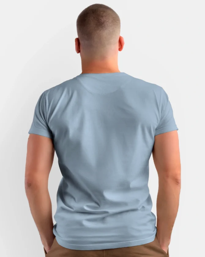 Camisa Básica Azul Claro Forest - Imagem 2