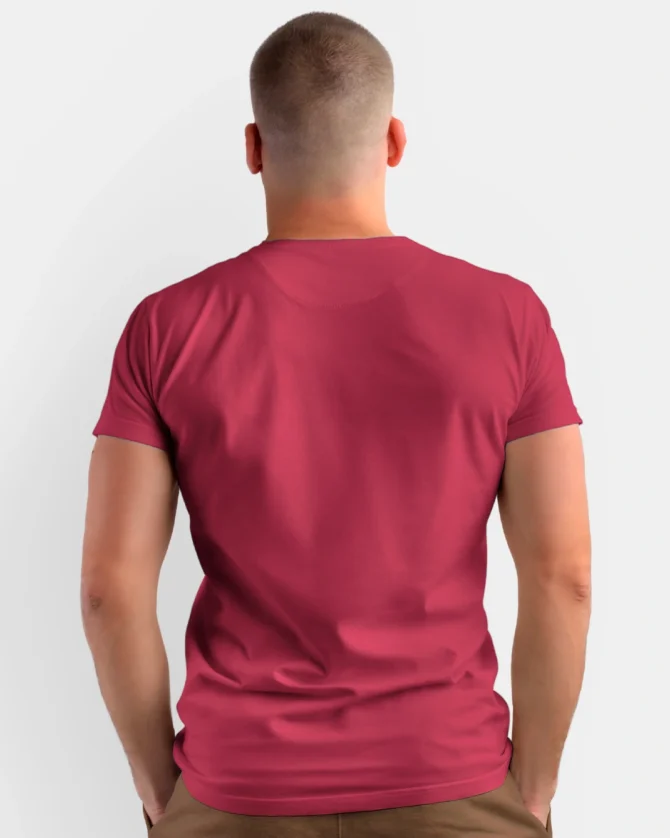Camisa Básica Bordô Forest - Imagem 2