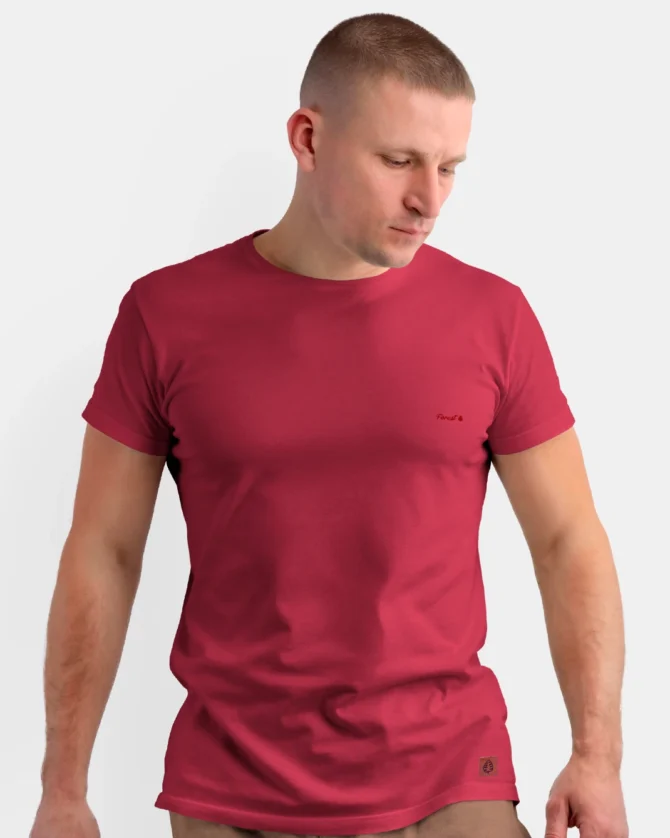 Camisa Básica Bordô Forest