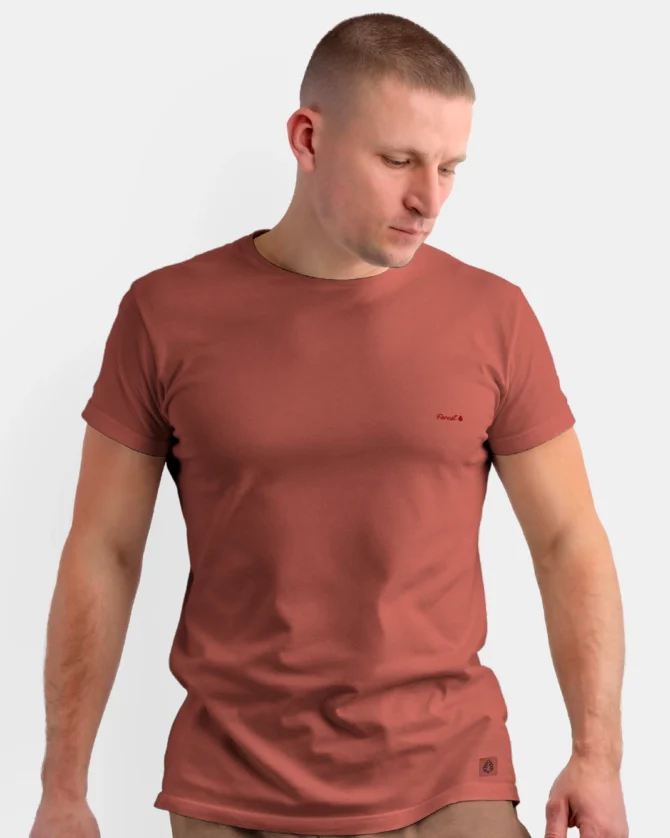 Camisa Básica Marrom Forest