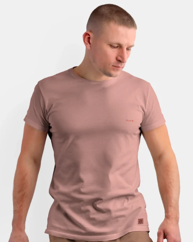 Camisa Básica Rosa Claro Forest